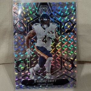 2024 D’Andre Swift Panini Mosaic Silver Prizm Mint condition…